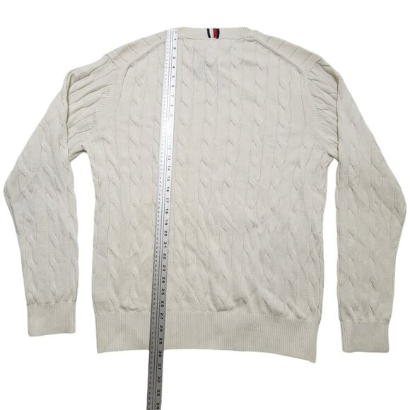 Tommy Hilfiger Men's Sweater Cable Knit Crewneck‎ Long Sleeve 2XL - Picture 6 of 10